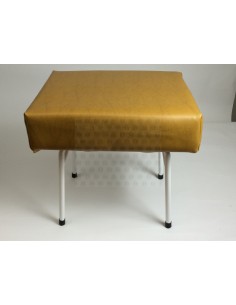 Westfalia Mustard vinyl steel frame buddy seat same as original for T2 splits and Early Bay 2