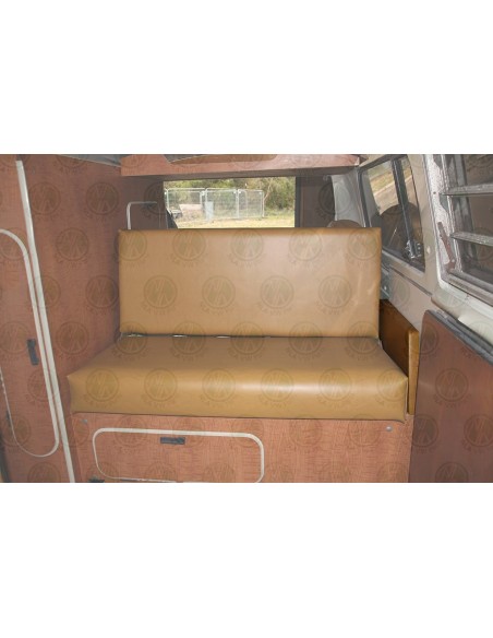 Westfalia Mustard Vinyl Cover for the Wooden Armrest in Early Bay 1968-1974 same as Original