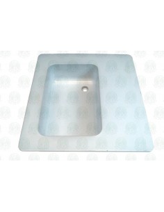 White Plastic Sink for Westfalia Camper 08/1967 to 07/1969 as Original 2