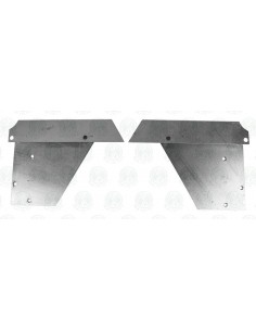 Westfalia Rock and Roll Bed Backrest Woodboard Metal Plate (2pcs) 2