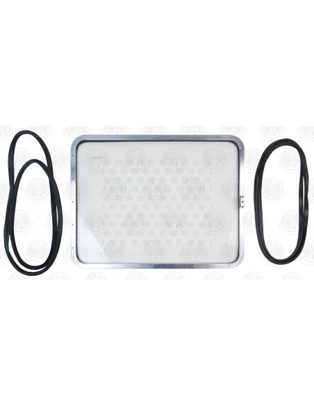 Pop Out Side Window Kit (Polished Aluminium)