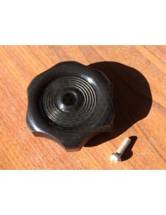 Westfalia Louvre Window Knob in Black, T2 Bay 1968-1979 2