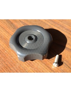 Westfalia Louvre Window knob in dark grey, T2 Bay 1968-1979 2