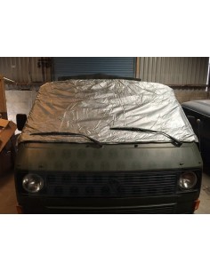 Deluxe External Thermo Windscreen and cab window mat 2