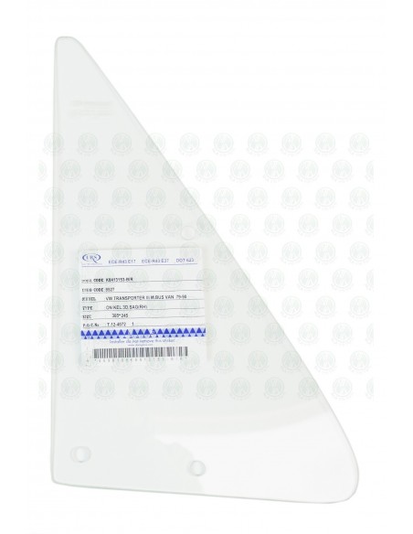 Opening Quarter Light Bar Frames with Rubber & Glass for T25 (Pair)