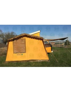 Campervan Vintage Yellow Driveaway Awning 2