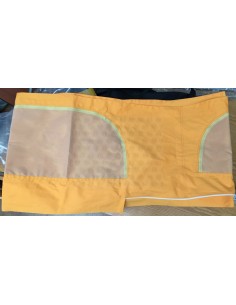 Westfalia Turret Top Pop Up Roof Canvas in Yellow for VW T2 Bay Window 1968- 1979 2