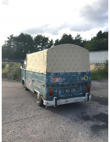 Heavy Duty waterproof cotton Canvas fits original Steel Hoops for loading bed on VW T2 Splits Single Cab 1950-1967