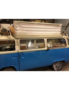 Devon Pop Top Roof Bellow white PVC with Concertina sides for VW Bay 68-75 2