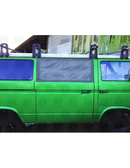 T25 Sliding Window Mosquito Net with Grey leather and magnets