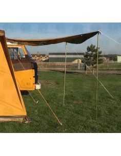 Steel Sun Canopy Poles 2