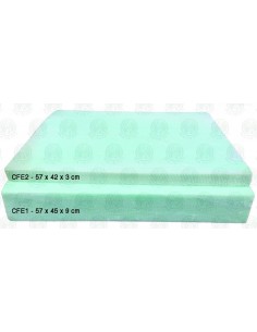 Westfalia rear facing buddy seat foam 2 pc set for VW T2 Early Bay 1968-1973 2