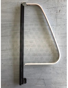 VW T2 Aluminum Quarter light bar Black & D-Frame anodised RHS 2