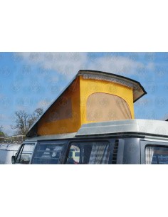 Cream 100% Cotton Fringe as Original for Westfalia Late Bay Pop Top Roof 2