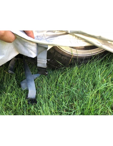 Deluxe Classic Porsche Cover In/Outdoor waterproof Silver cotton lining