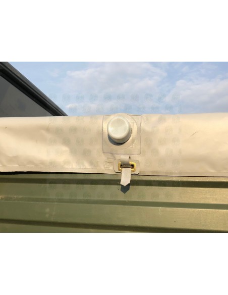 VW T25 DOKA PVC Cover with front metal bow for original steel frame VW T25 DOKA PVC Cover with front metal bow for original steel frame