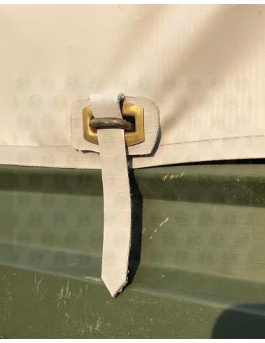VW T25 DOKA PVC Cover with front metal bow for original steel frame