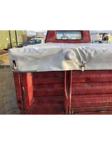 VW T25 DOKA PVC Cover with front metal bow for original steel frame