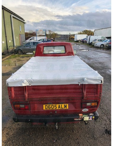 VW T25 DOKA PVC Cover with front metal bow for original steel frame