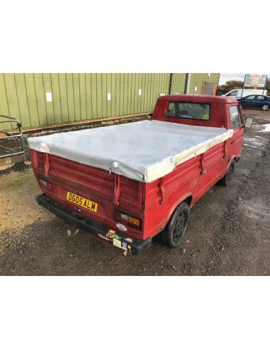 VW T25 DOKA PVC Cover with front metal bow for original steel frame