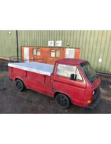 VW T25 DOKA PVC Cover with front metal bow for original steel frame