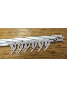 Aluminium F Shape Curtain Rail 2