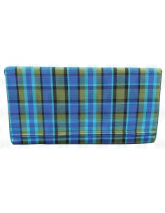 Westfalia Helsinki wedge foam cover in Beige plaid for the side seat 2