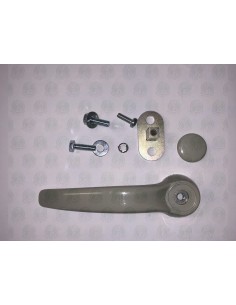 VW Westfalia T2 sliding door 2nd rear inner door handle set with bracket 68-79 2