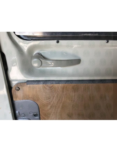 VW Westfalia T2 sliding door 2nd rear inner door handle set with bracket 68-79