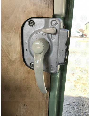 VW Westfalia T2 sliding door 2nd rear inner door handle set with bracket 68-79