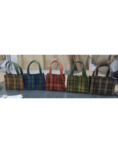 NLA Westy Westfalia hand bag in Green plaid