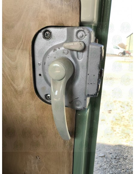 VW Westfalia T2 sliding door 2nd rear inner door handle set with bracket 68-79