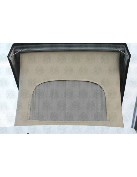 Early VW T25 Westfalia Roof Canvas 3 Window in Tan