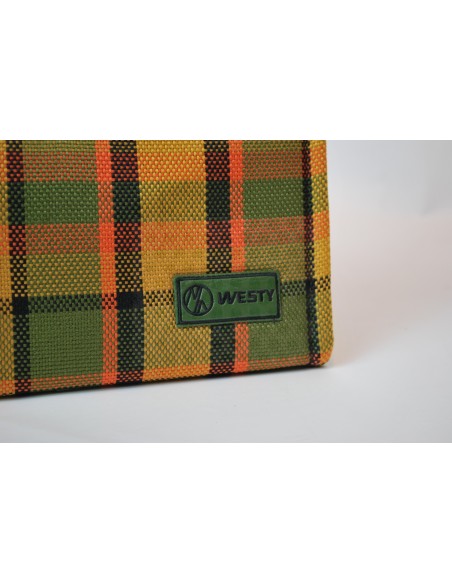 NLA Westy Westfalia hand bag in Green plaid