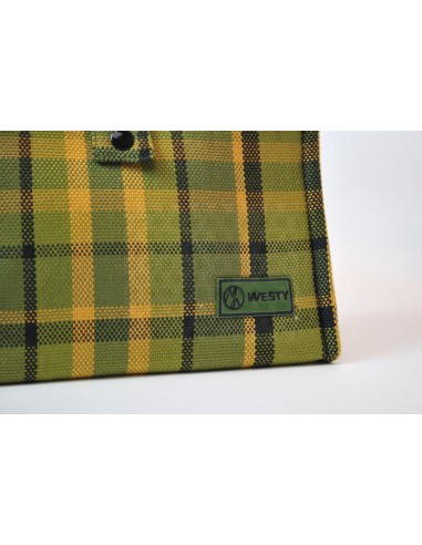 NLA Westy Westfalia hand bag in Green plaid