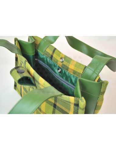 NLA Westy Westfalia hand bag in Green plaid
