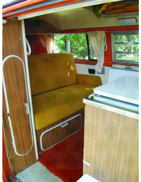 Westfalia Mustard vinyl cover set for early bay 1968-1970  7 pieces set same as original