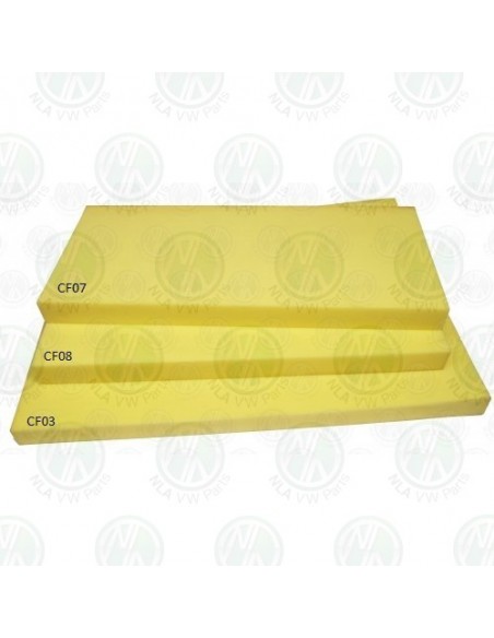 VW T2 Late bay 3/4 Width Rock and Roll Bed Backrest Foam 1974-1979