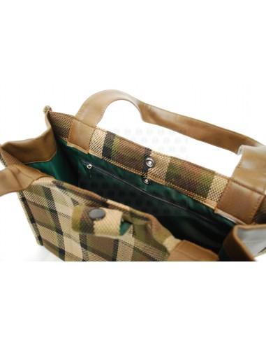 NLA Westy Westfalia hand bag in Green plaid