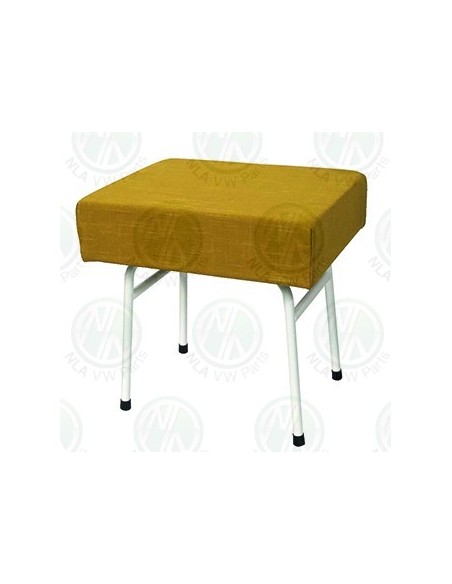 Westfalia Mustard Fabric Steel Frame Buddy Seat same as Original for T2 Splits and Early Bay
