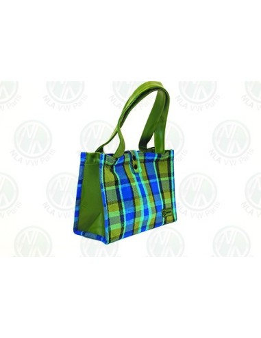 NLA Westy Westfalia hand bag in Green plaid