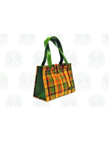 NLA Westy Westfalia hand bag in Green plaid