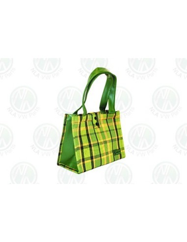 NLA Westy Westfalia hand bag in Green plaid