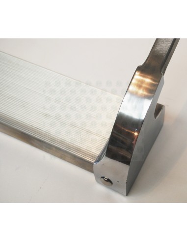 Deluxe Polished Aluminium Side Step for VW T2 Splits