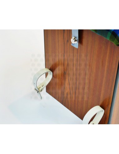 Westfalia Helsinki Wood Buddy Seat / Storage Box in Blue