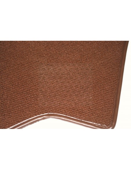 Westfalia bay window cab carpet in orange
