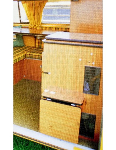 VW T2 Helsinki Sink / Cool Box Unit Plastic Air Vent Grill