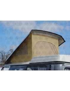 VW T2 Early Bay Roof Canvas, 3 Windows in Tan