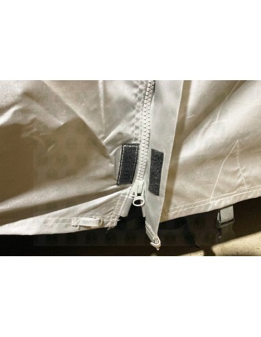 Deluxe Water-Resistant Breathable Air-Vented Silver Van Cover