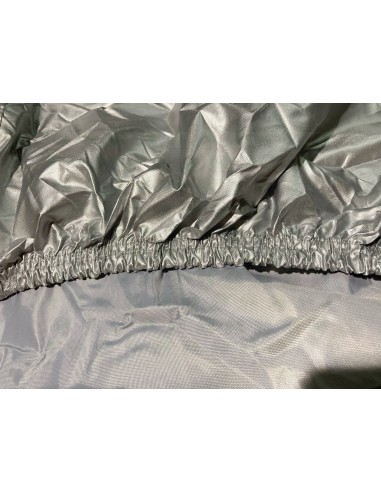 Deluxe Water-Resistant Breathable Air-Vented Silver Van Cover